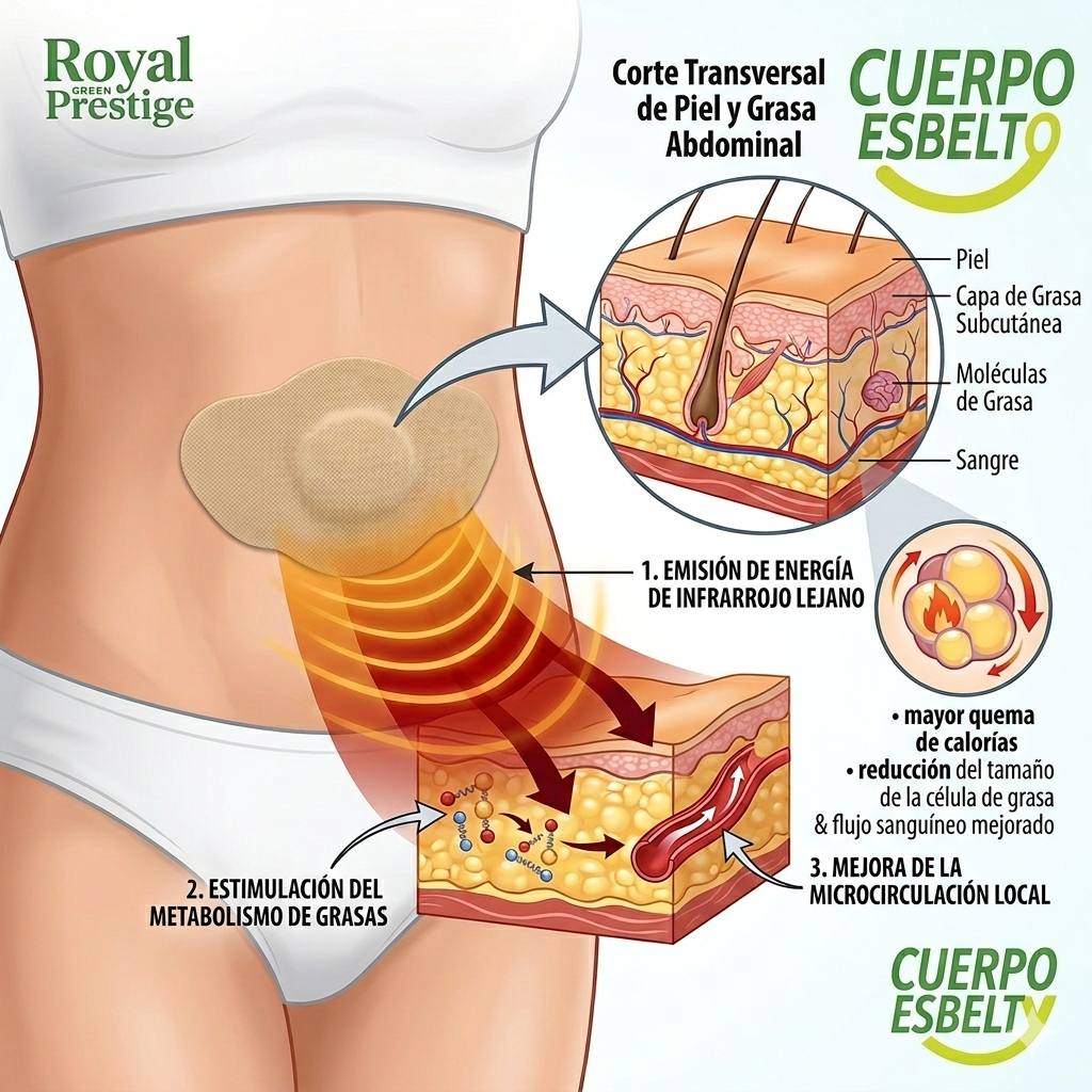 SLIM BODY PATCH HERBAL ROYAL PRESTIGE ® 5UND