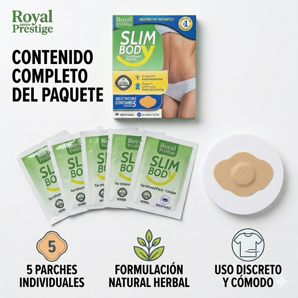 SLIM BODY PATCH HERBAL ROYAL PRESTIGE ® 5UND