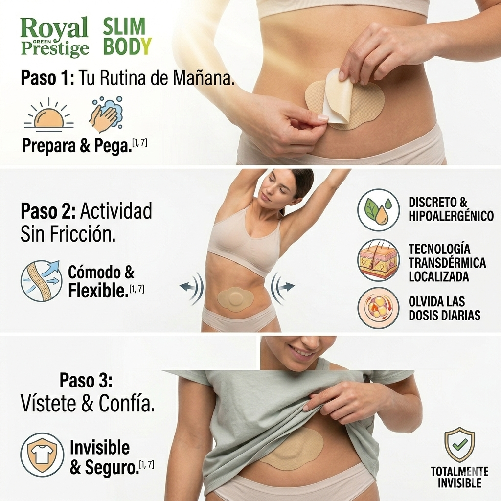 SLIM BODY PATCH HERBAL ROYAL PRESTIGE ® 5UND